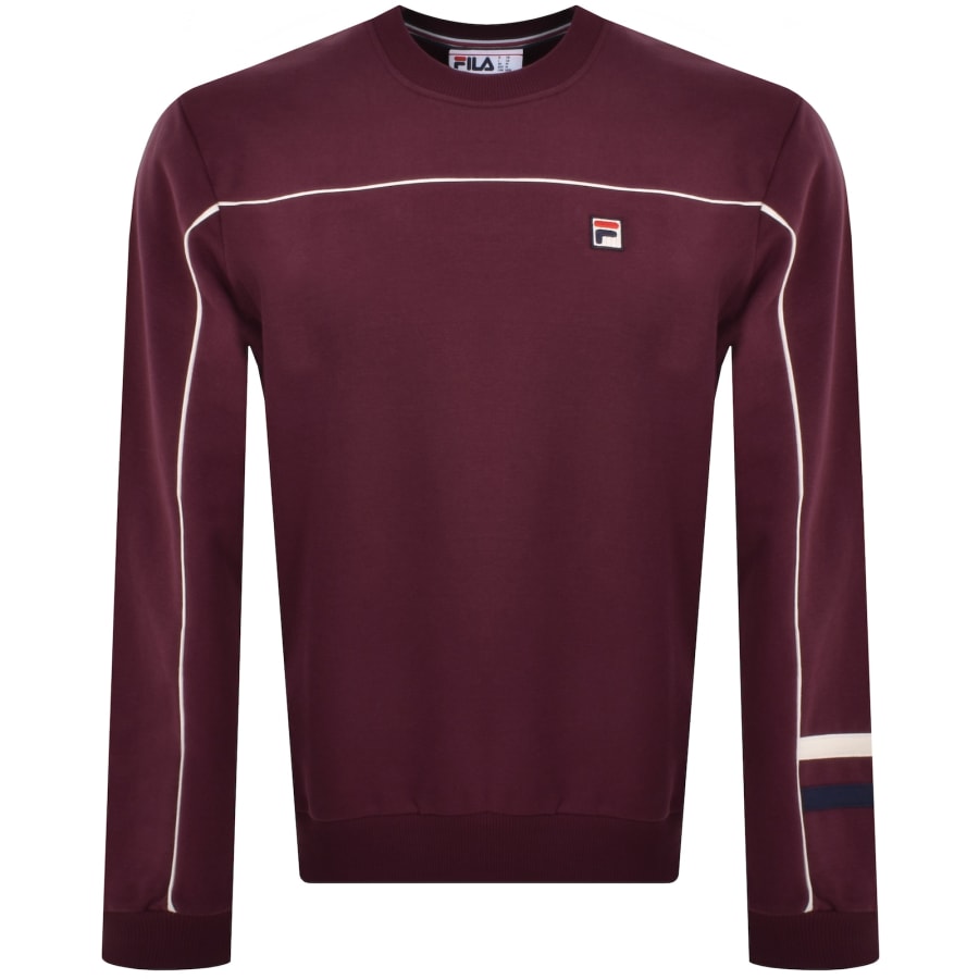 Fila Vintage Adam Sweatshirt Maroon Mainline Menswear Ireland